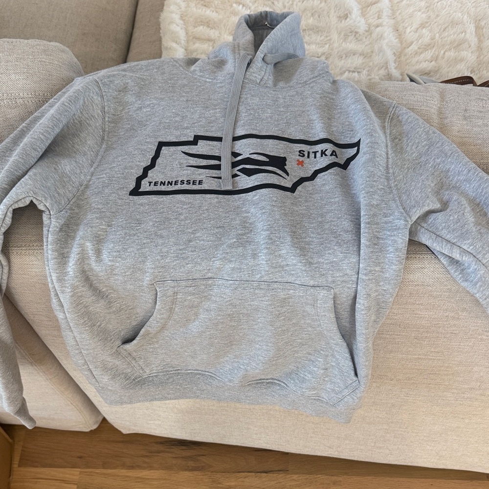 Gray Sitka Hoodie for Men